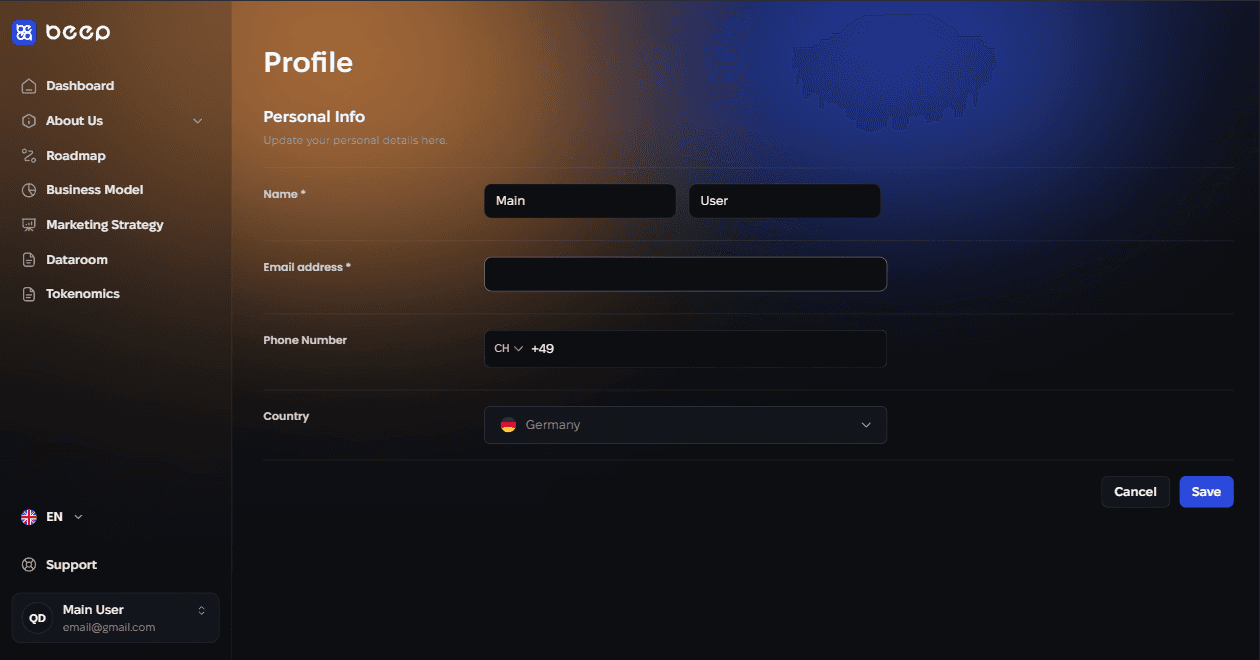 Token Platform — screenshot 2