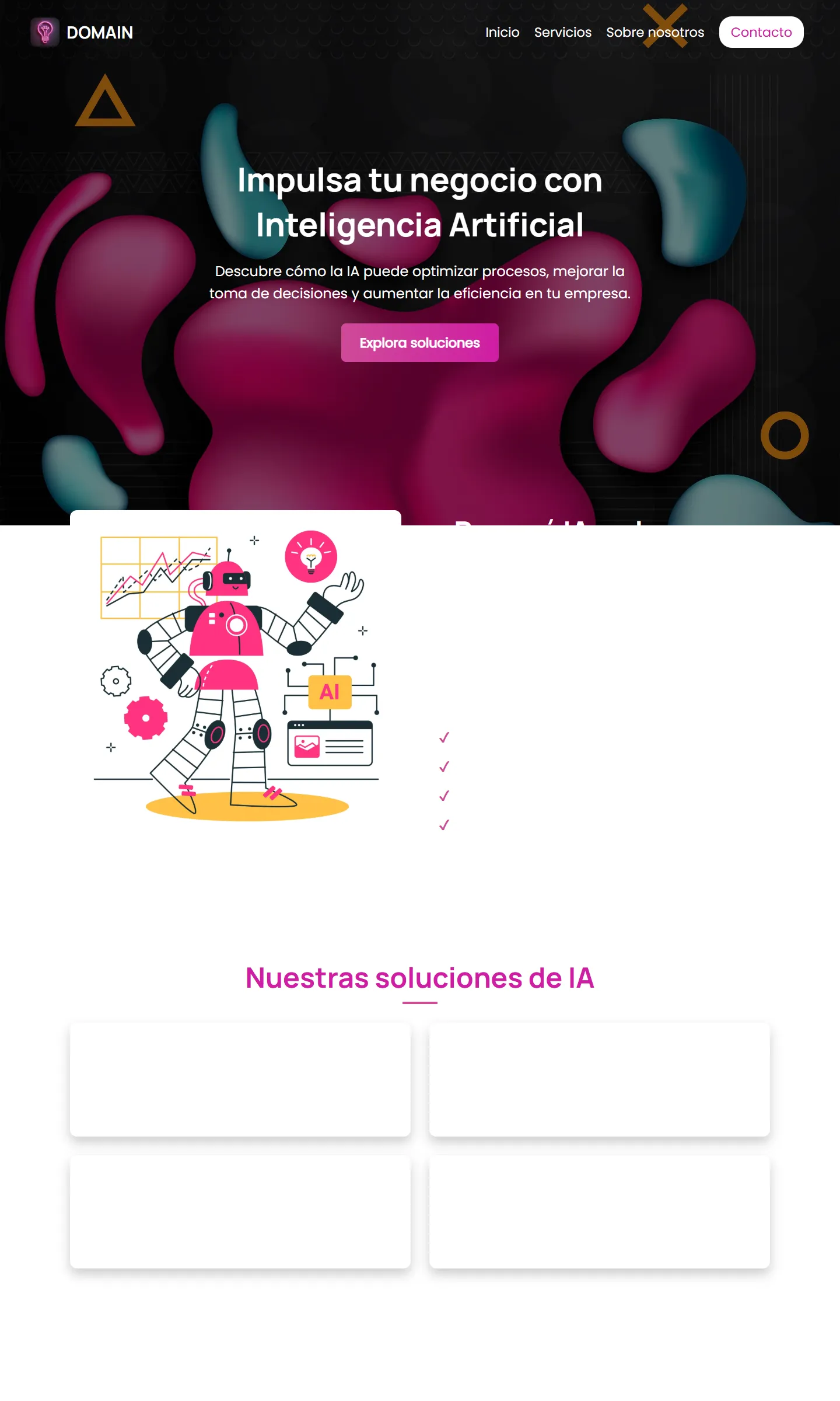 AI for Business · ES — AI automation screenshot