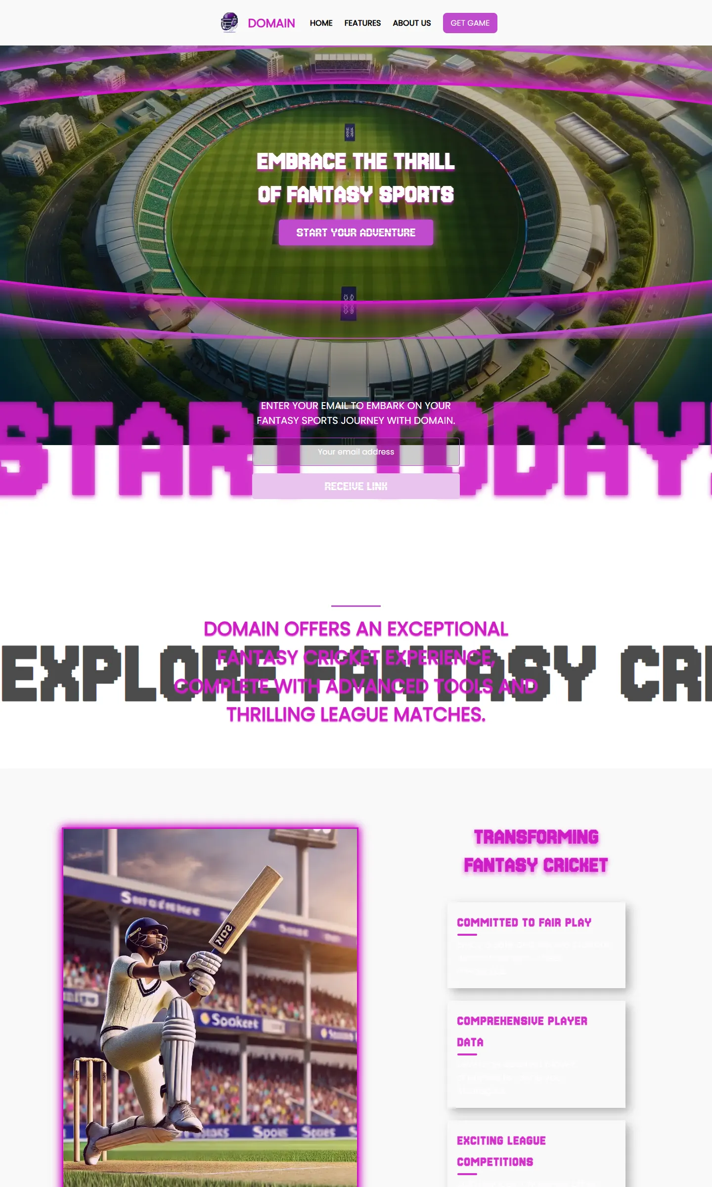 Fantasy Sports App · EN — Fantasy sports screenshot