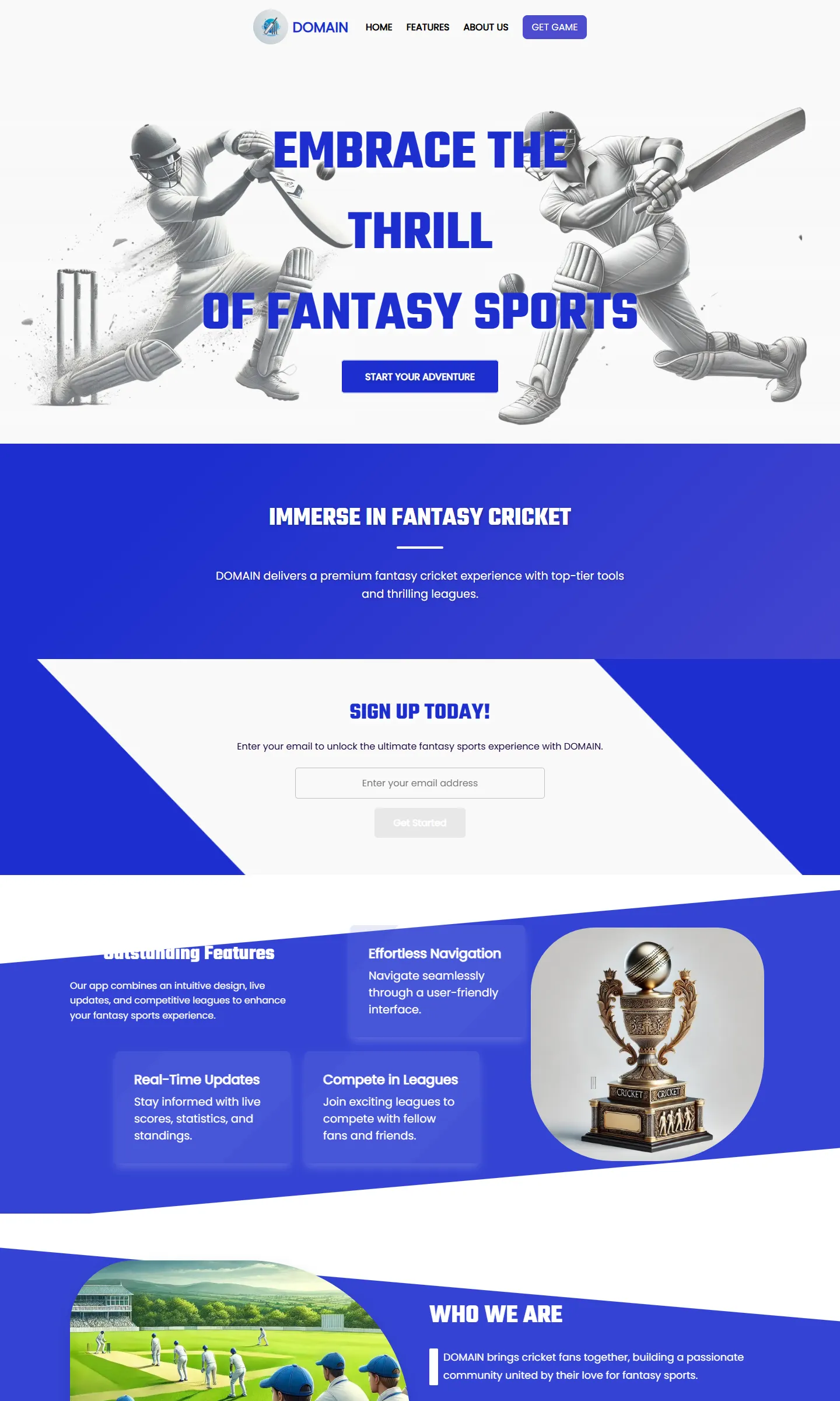 Fantasy Cricket App · EN — Fantasy cricket screenshot